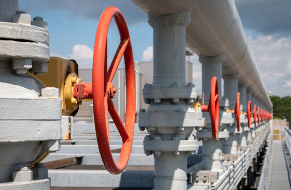 industrial valves and pipelines